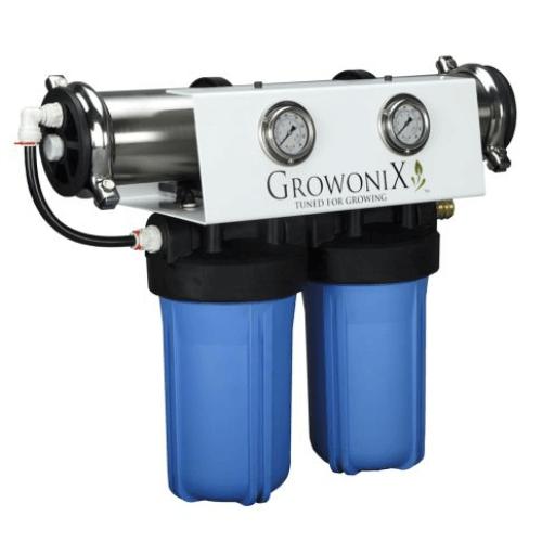 GrowoniX EX1000-KDF High Flow Reverse Osmosis System With KDF Premium Carbon Filter