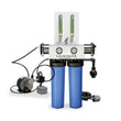 GrowoniX EX1000-T-FBX-DLX-KDF Tall Flow Box Deluxe High Flow Reverse Osmosis System With KDF Premium Carbon Filter