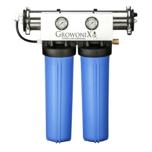 GrowoniX EX1000-T-KDF Tall High Flow Reverse Osmosis Filtration System With KDF Premium Carbon Filter