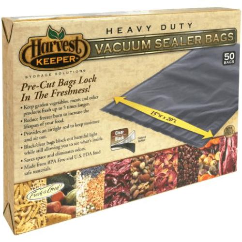 Get Free Shipping On The Harvest Keeper Precut Sealer Bags 15 x 20 –  GrowLight Heaven