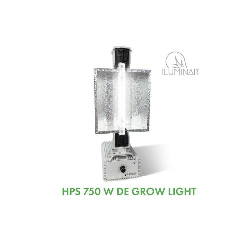 Iluminar 120-240V DE 750W Fixture With HPS Lamp
