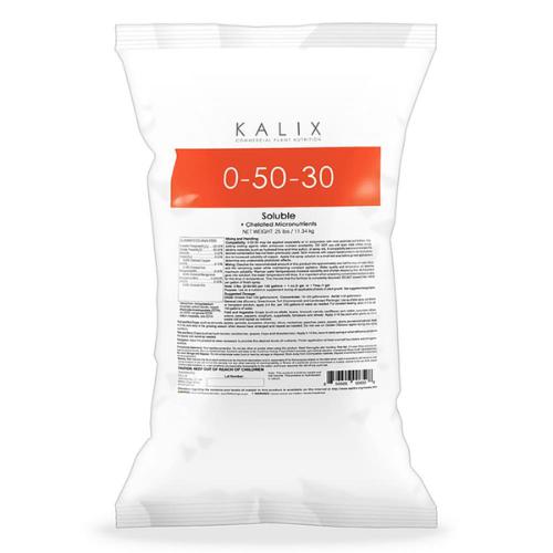 Kalix 25 Lb Soluble 0-50-30 Plus Chelated Micronutrient (Case of 12)