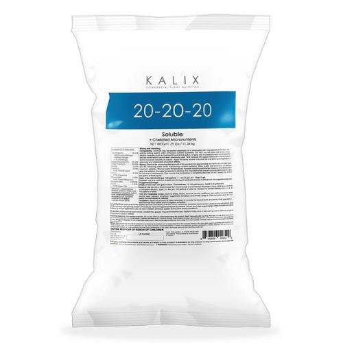 Kalix 25 Lb Soluble 20-20-20 Plus Chelated Micronutrient (Case of 12)
