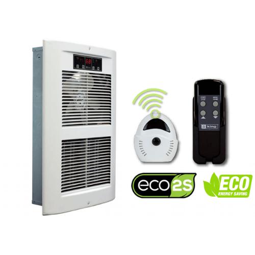 King Electric LPW1227-ECO-WD-R Electronic Large Wall Heater