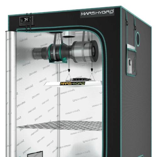 Mars Hydro TSW-2000 LED Grow Light And 4' x 4' Grow Tent Kit