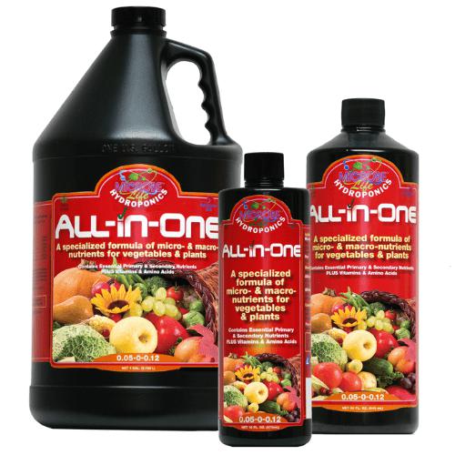 Microbe Life Hydroponics 1 Gallon All-in-One Nutrient (Case of 4)