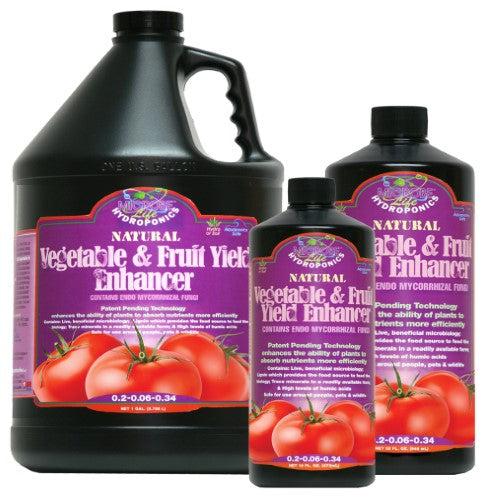 Microbe Life Hydroponics 2.5 Gallon Vegetable & Fruit Yield Enhancer Nutrient (Case of 6)