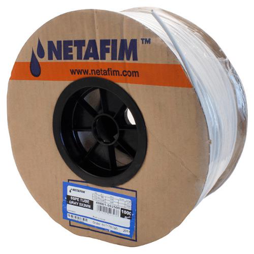 Netafim 1000 Ft Long Super Flex UV Polyethylene 5 mm Tubing (Case of 10)