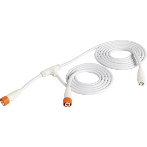 Photobio 8' Trunk + 5' Branch LOC 0-10V (White) Control Cable (Case of 20)