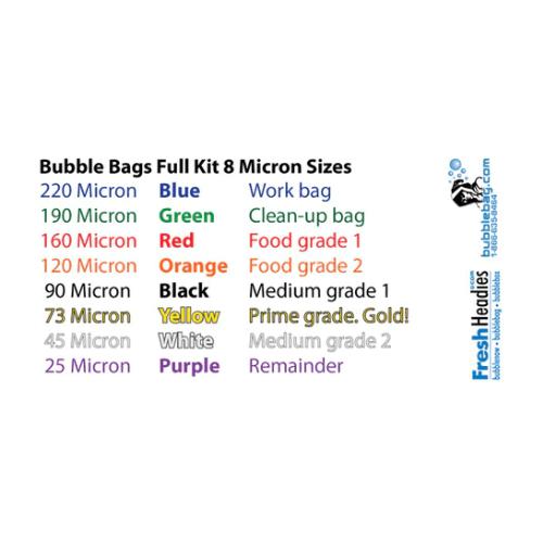 Pure Pressure Bubble Bags 20 Gallon (Pack of 4)
