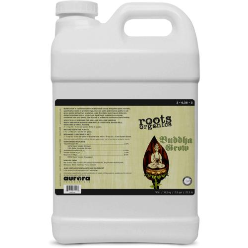 Roots Organics 2.5 Gallon Buddha Grow Nutrient (Case of 2)