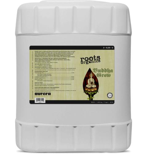 Roots Organics 5 Gallon Buddha Grow Nutrient
