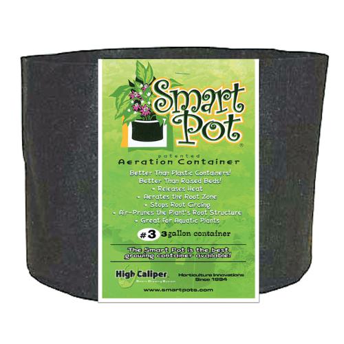 Smart Pot Black 3 Gallon (Case of 50)